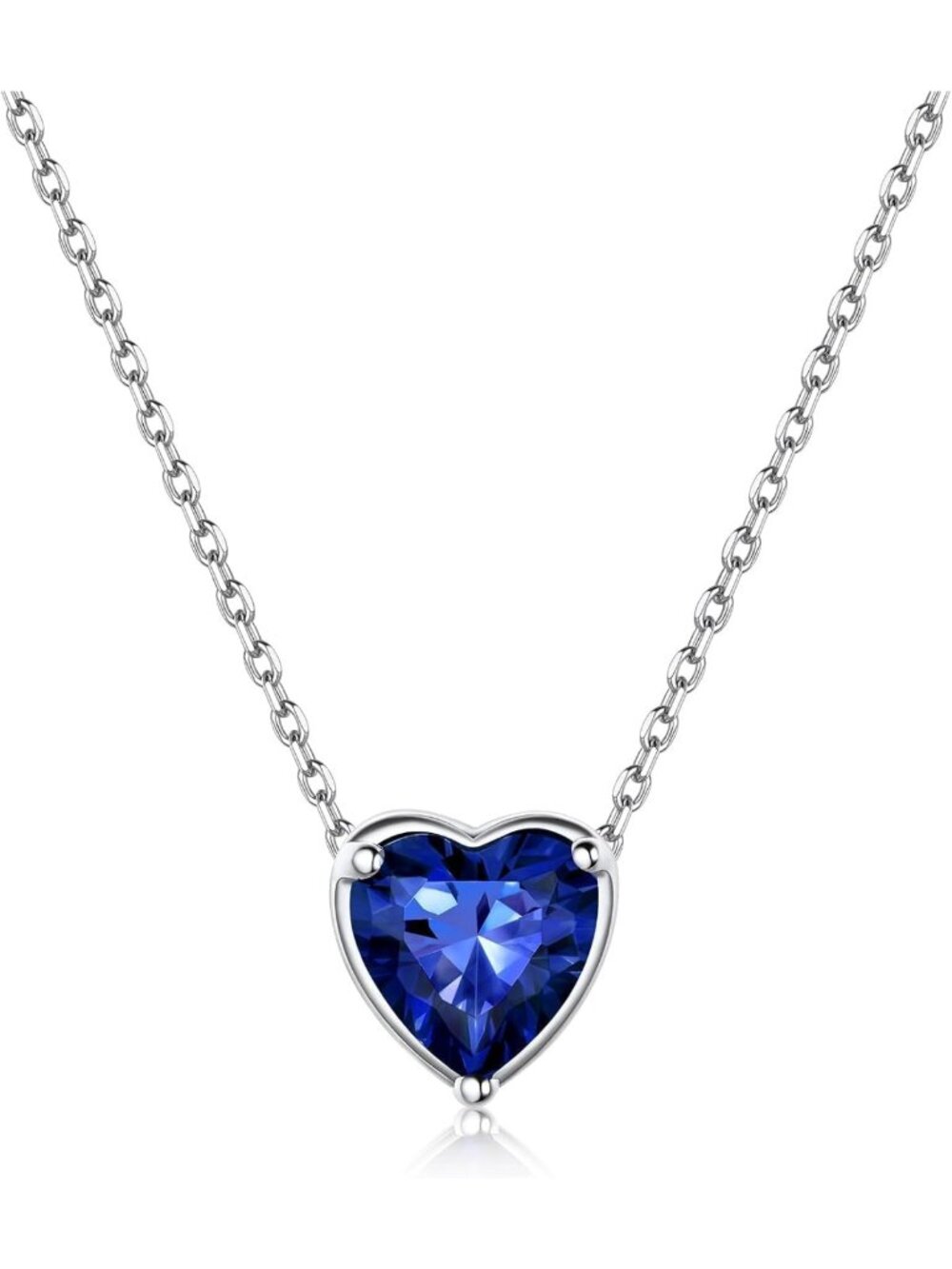 Elegant Birthstone Necklace for Women | 925 Sterling Silver | Dainty Stone